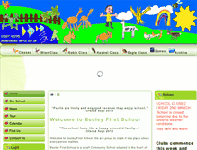 Tablet Screenshot of beoleyfirst.com